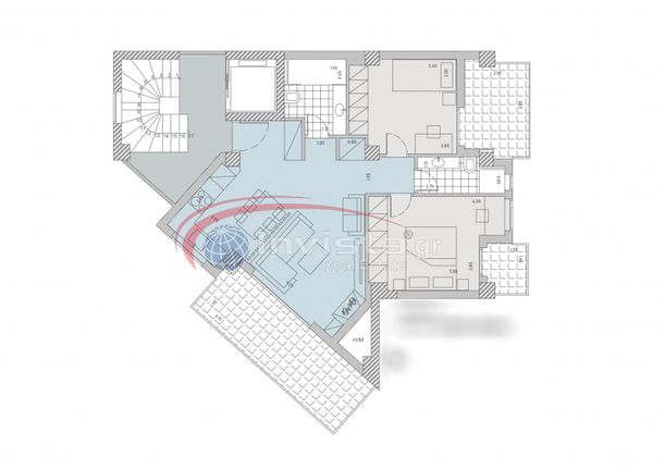 Διαμέρισμα 100 τ.μ. για πώληση, Θεσσαλονίκη - Περιφ/Κοί Δήμοι, Καλαμαριά