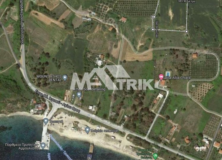 Αγροτεμάχια 9.435 τ.μ. πρός πώληση, Χαλκιδική, Σταγείρων - Ακάνθου