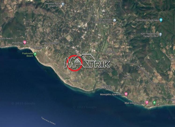 Αγροτεμάχια 6.712 τ.μ. για πώληση, Χαλκιδική, Ορμύλια
