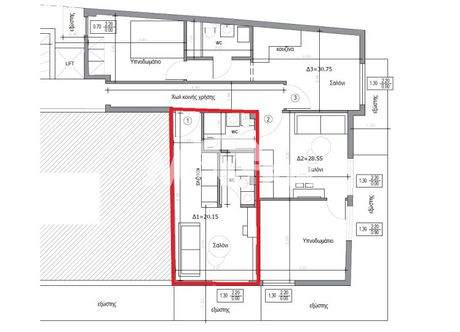 Studio / γκαρσονιέρα 23τ.μ. για πώληση-Ιπποκράτειο