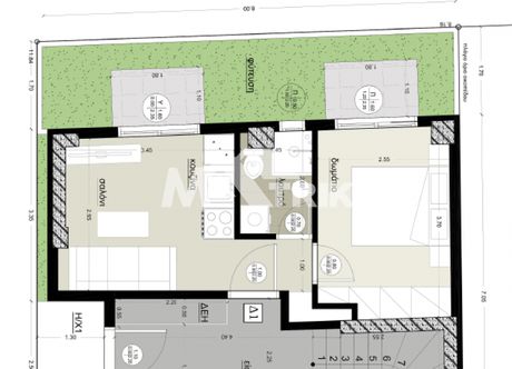 Apartment 42sqm for sale-Ippokratio