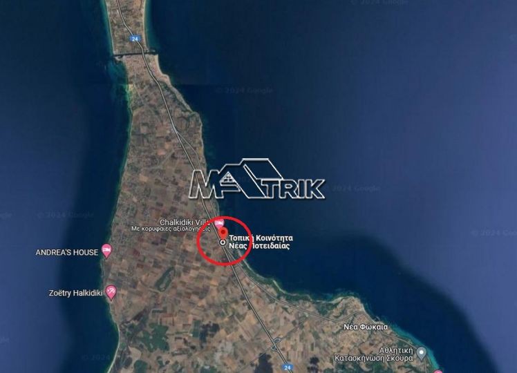 Αγροτεμάχια 1.370 τ.μ. προς πώληση, Νέα Ποτίδαια