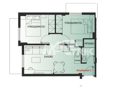 Apartment 55sqm for sale-Agios Dimitrios