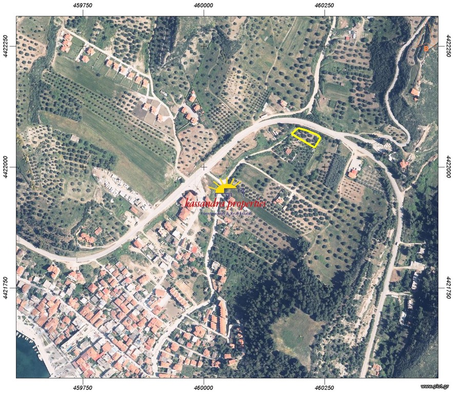 Αγροτεμάχια 1.081 τ.μ. πρός πώληση, Χαλκιδική, Παλλήνη
