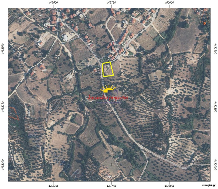 Αγροτεμάχια 2.318 τ.μ. πρός πώληση, Χαλκιδική, Κασσάνδρα