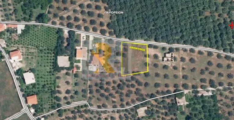 Land plot 1.080 sqm for sale, Lakonia, Mistras