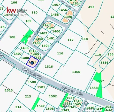 Land plot 525 sqm for sale, Nicosia