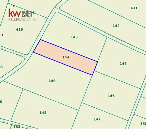 Parcel 4.191 sqm for sale, Larnaca, Ormideia