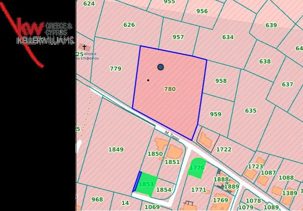 Parcel 8.630 sqm for sale, Larnaca, Athienou