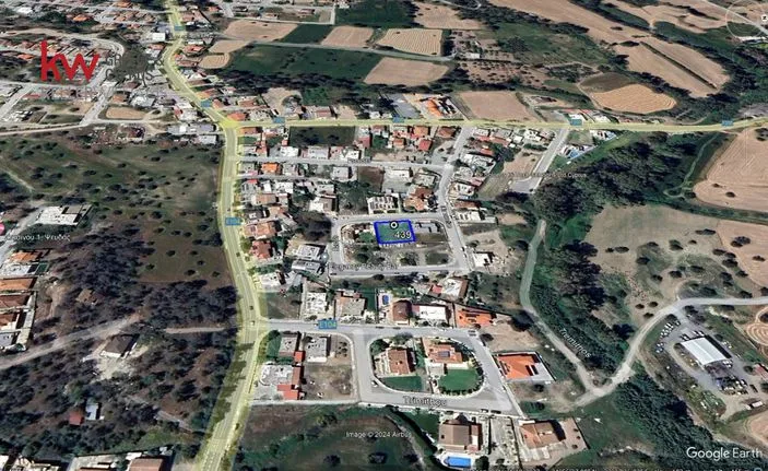 Land plot 594 sqm for sale, Larnaca, Psevdas