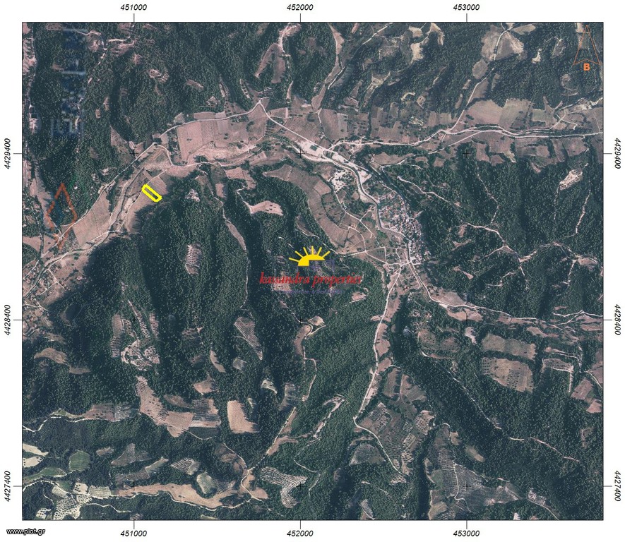 Αγροτεμάχια 4.238 τ.μ. πρός πώληση, Χαλκιδική, Κασσάνδρα