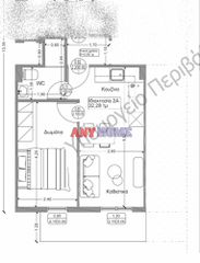 Studio / γκαρσονιέρα 35 τ.μ. για πώληση, Θεσσαλονίκη - Κέντρο, Δόξα-thumb-17