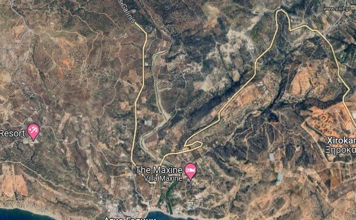Οικόπεδο 7.145 τ.μ. πρός πώληση, Ν. Ρεθύμνου, Λάμπη