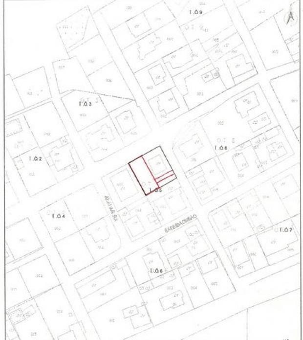 Land plot 264 sqm for sale, Serres Prefecture, Serres