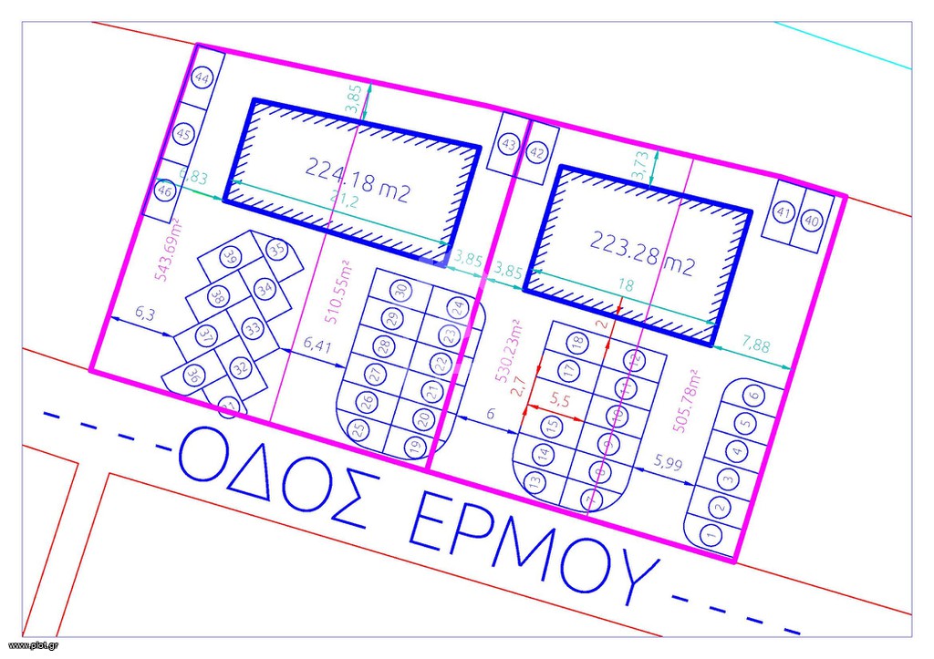 Οικόπεδο 2.091 τ.μ. προς ενοικίαση, Αθήνα - Ανατολικά Προάστια, Αρτέμιδα (λούτσα)