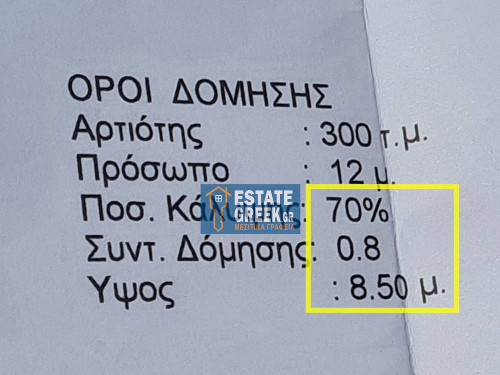 Land plot 303 sqm for sale, Kavala Prefecture, Eleitheres