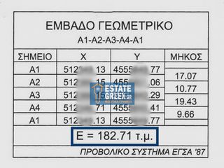 Land plot 183 sqm for sale, Drama Prefecture, Drama-thumb-1