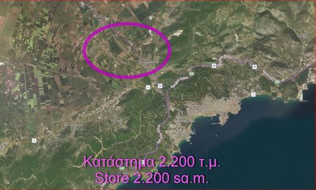 Κατάστημα 2.200 τ.μ. για πώληση