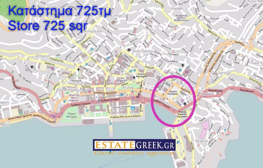 Κατάστημα 725 τ.μ. για πώληση, Ν. Καβάλας, Καβάλα