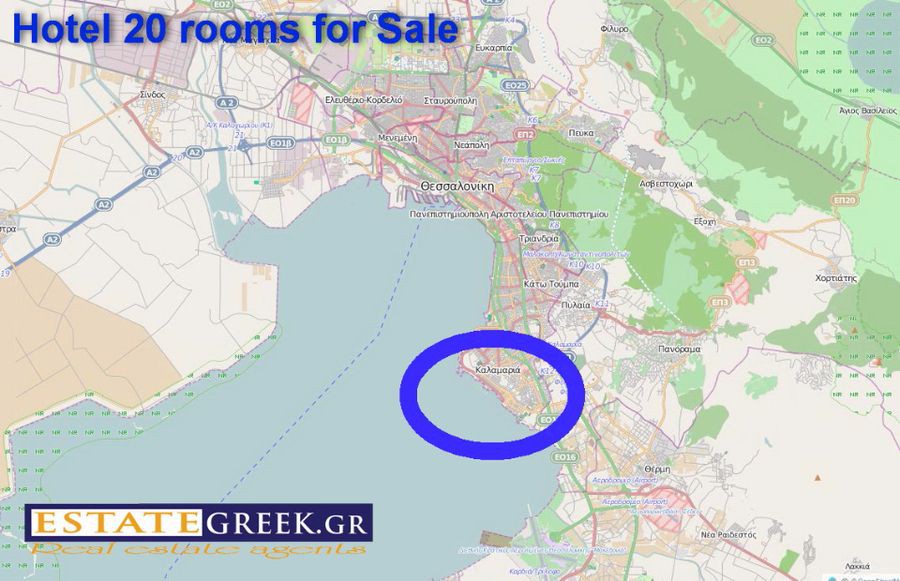Ξενοδοχείο 900 τ.μ. πρός πώληση, Θεσσαλονίκη - Περιφ/Κοί Δήμοι, Καλαμαριά