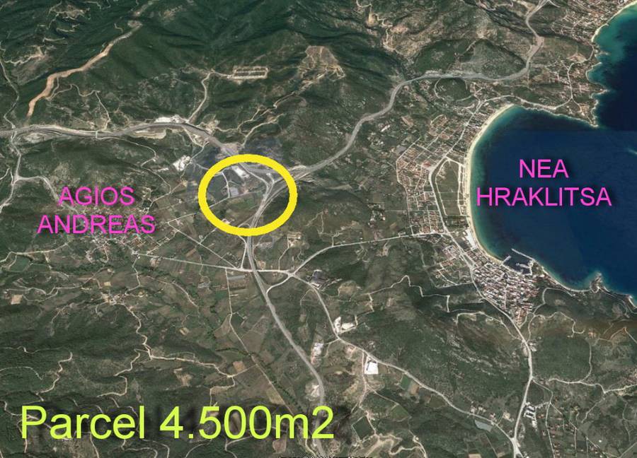 Αγροτεμάχια 4.500 τ.μ. για πώληση, Ν. Καβάλας, Ελευθερές