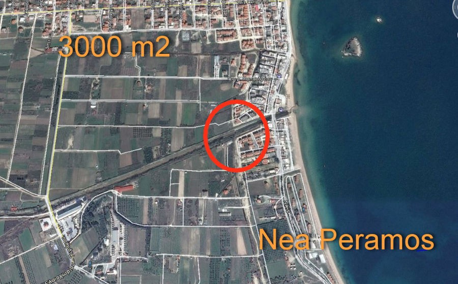 Αγροτεμάχια 3.000 τ.μ. για πώληση, Ν. Καβάλας, Ελευθερές