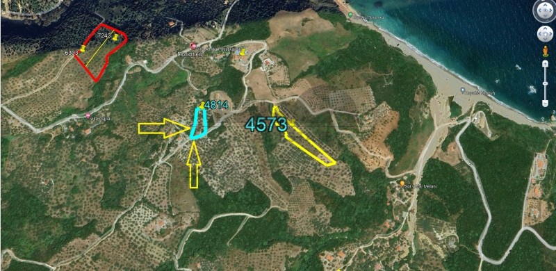 Αγροτεμάχια 4.814 τ.μ. πρός πώληση, Μαγνησία, Αργαλαστή