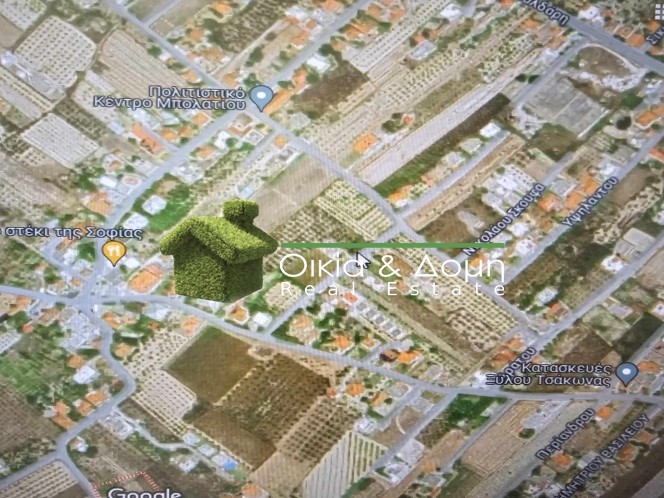 Land plot 5.706 sqm for sale, Corinthia, Vocha