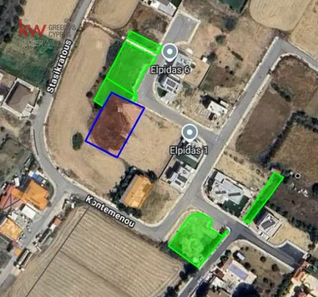 Land plot 1.004 sqm for sale, Nicosia