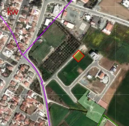 Land plot 546 sqm for sale, Larnaca, Dromolaksia