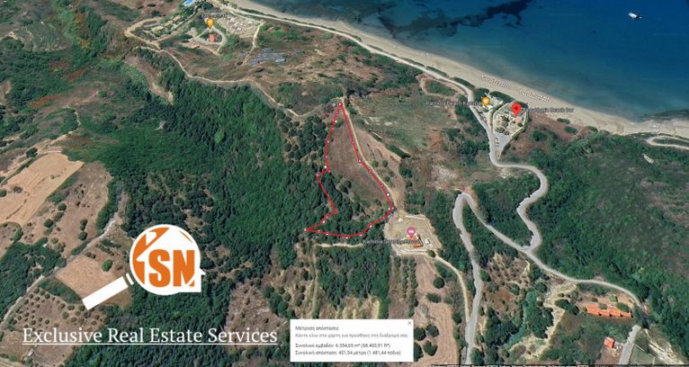 Land plot 6.383 sqm for sale, Kefallinia Prefecture, Kefalonia