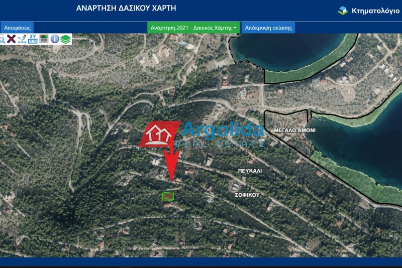 Οικόπεδο 1.120 τ.μ. προς πώληση, Πευκάλι