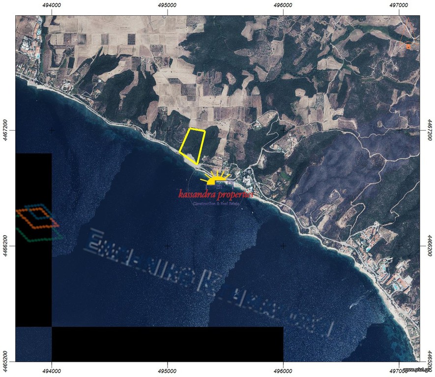Αγροτεμάχια 38.200 τ.μ. πρός πώληση, Χαλκιδική, Σταγείρων - Ακάνθου