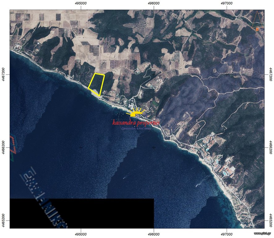 Αγροτεμάχια 38.200 τ.μ. πρός πώληση, Χαλκιδική, Σταγείρων - Ακάνθου