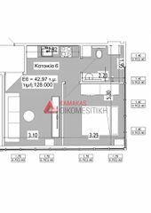 Studio / γκαρσονιέρα 40 τ.μ. για πώληση, Θεσσαλονίκη - Κέντρο, Ντεπώ-thumb-1