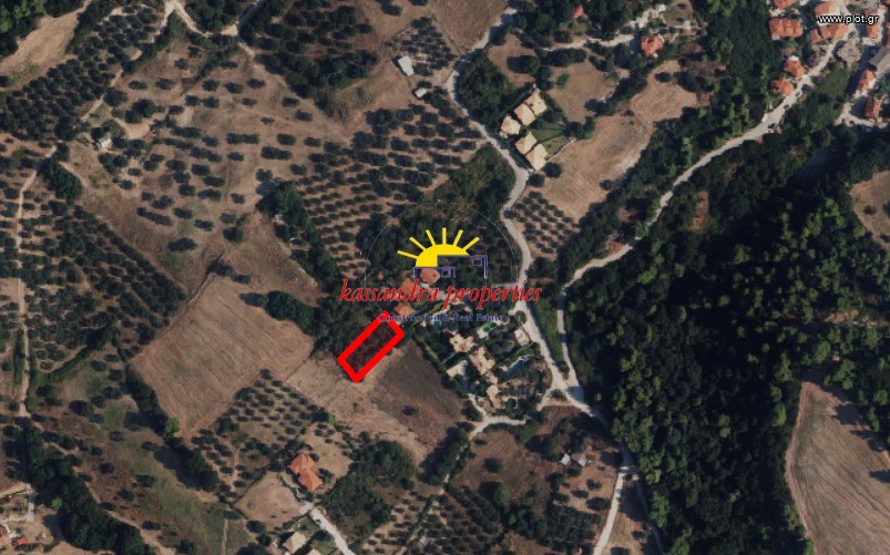 Αγροτεμάχια 605 τ.μ. πρός πώληση, Χαλκιδική, Κασσάνδρα