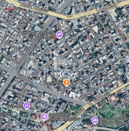 Land plot 330 sqm for sale, Athens - Center, Gazi - Metaxourgio - Votanikos