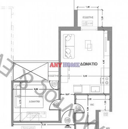 Studio / γκαρσονιέρα 41 τ.μ. για πώληση, Θεσσαλονίκη - Κέντρο, Νέα Παραλία