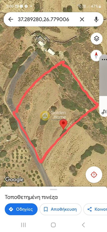 Land plot 4.138 sqm for sale, Dodecanese, Leipsoi