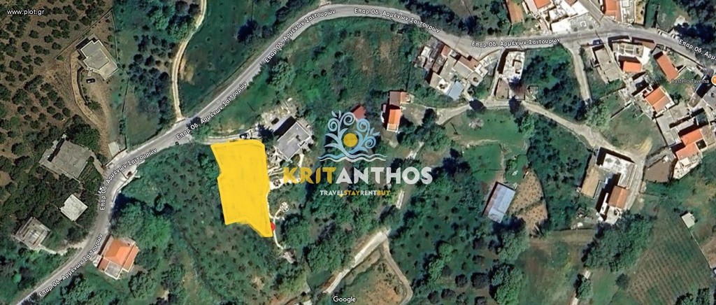 Οικόπεδο 862 τ.μ. για πώληση, Ν. Ρεθύμνου, Ρέθυμνο