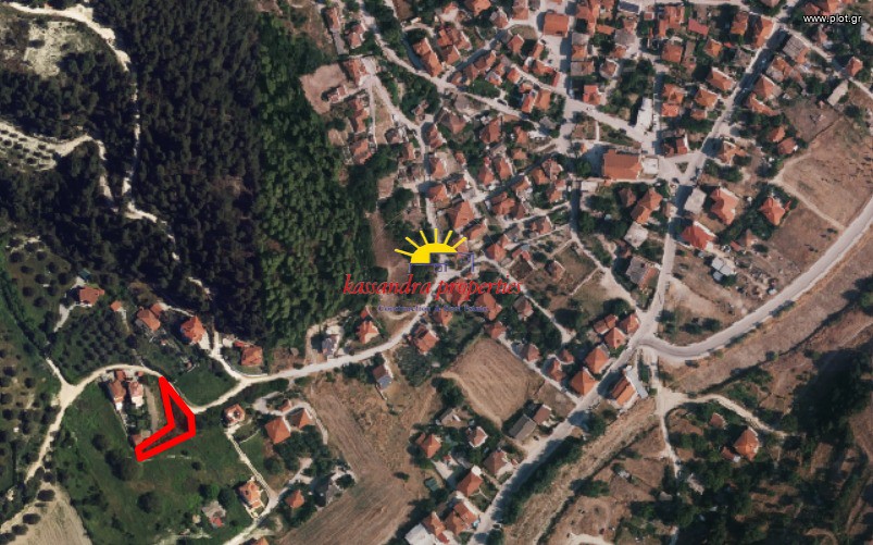 Οικόπεδο 520 τ.μ. πρός πώληση, Χαλκιδική, Κασσάνδρα