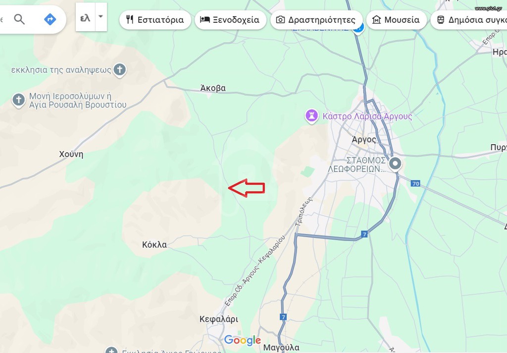 Αγροτεμάχια 1.679 τ.μ. για πώληση, Αργολίδα, Άργος