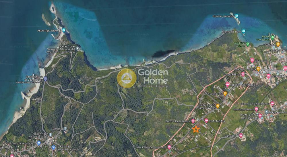 Land plot 1.507 sqm for sale, Corfu Prefecture, Corfu