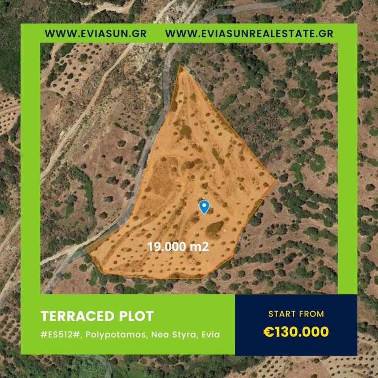 Οικόπεδο 19.000 τ.μ. για πώληση, Εύβοια, Στύρα