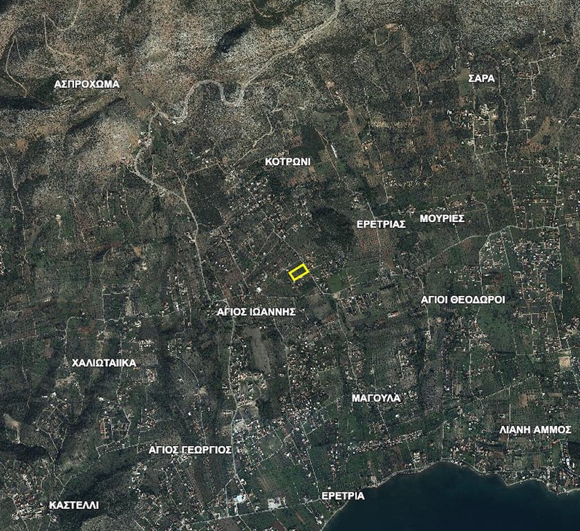 Οικόπεδο 7.465 τ.μ. προς πώληση, Ερέτρια Εύβοιας
