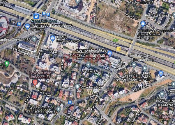 Land plot 946 sqm for sale, Athens - North, Marousi