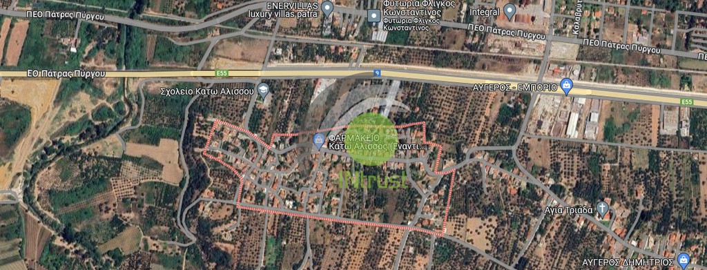 Οικόπεδο 326,77 τ.μ. προς πώληση, Κάτω Αλισσός
