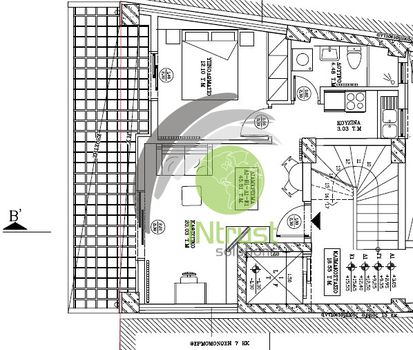 Διαμέρισμα 45,7τ.μ. για πώληση-Πάτρα