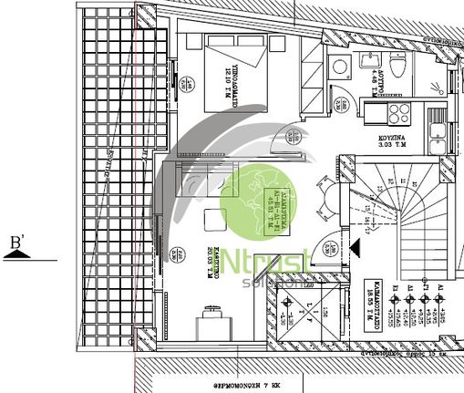 Διαμέρισμα 45,70 τ.μ. για πώληση, Αχαΐα, Πάτρα
