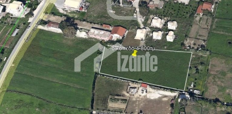 Οικόπεδο 4.800 τ.μ. για πώληση, Ζάκυνθος, Περιοχη Χώρας